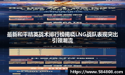最新和平精英战术排行榜揭晓LNG战队表现突出引领潮流